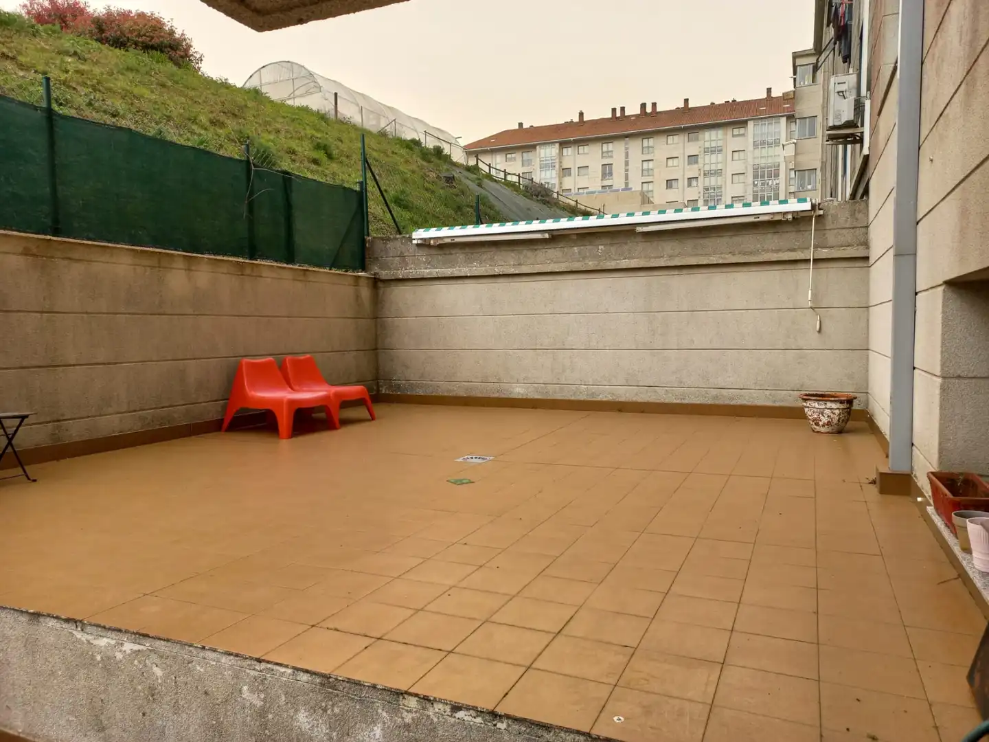 Terrasse von Wohnung zur Miete in Santiago de Compostela  mit Heizung, Terrasse und Möbliert