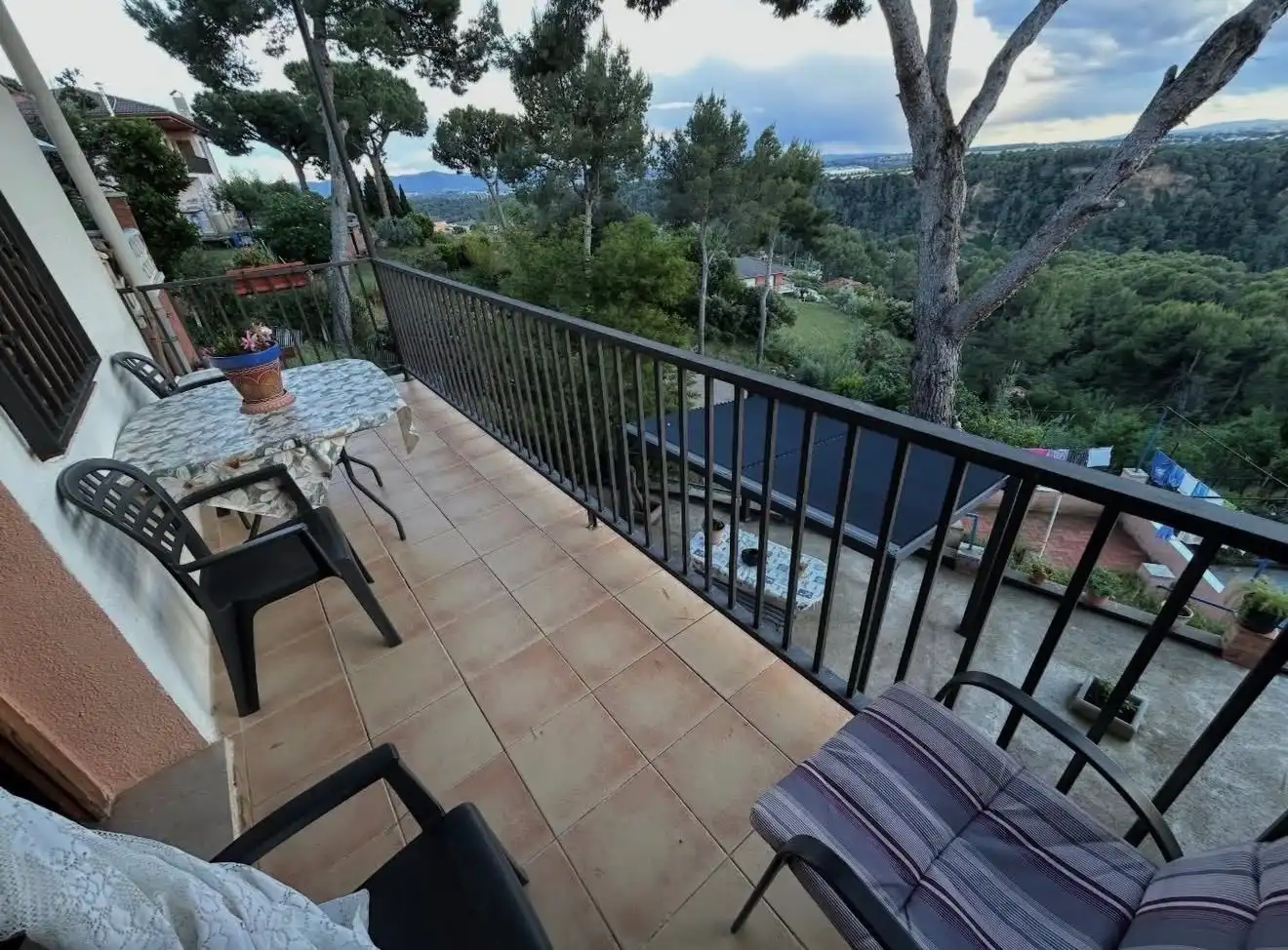Terrace of Houses for rent in Els Hostalets de Pierola  with Air Conditioner, Heating and Private garden