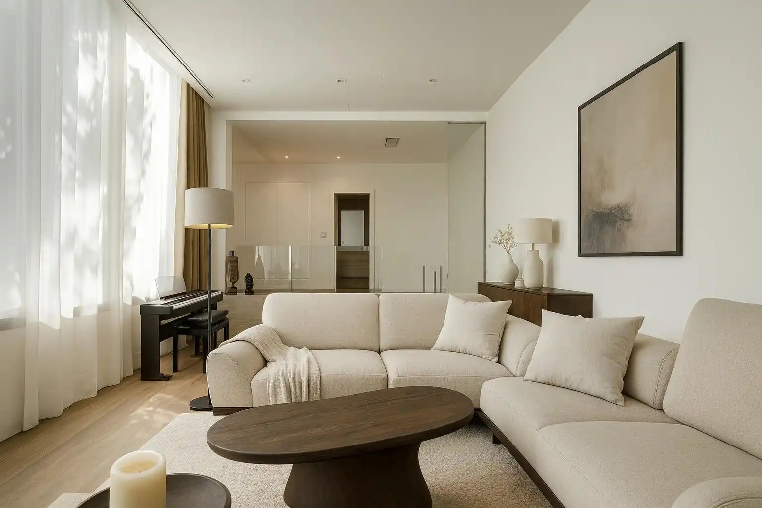 Sala de estar de Casa o chalet en venta en Alella con Calefacción, Jardín privado y Terraza