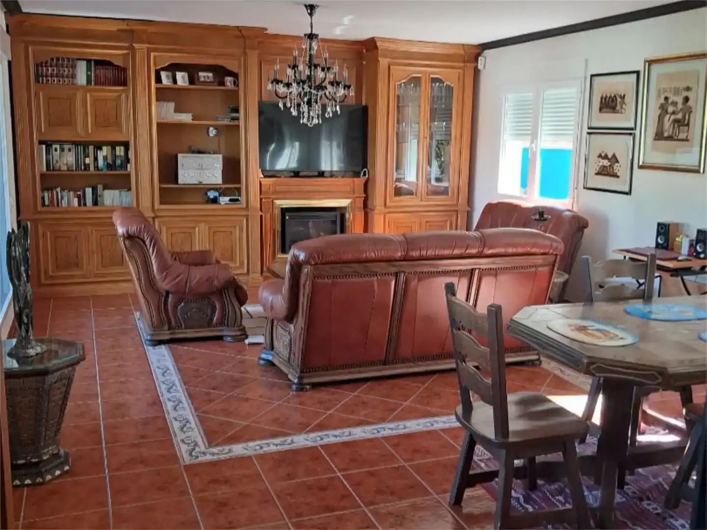 Sala d'estar de Pis en venda en Arenas de San Pedro amb Aire condicionat, Jardí privat i Traster