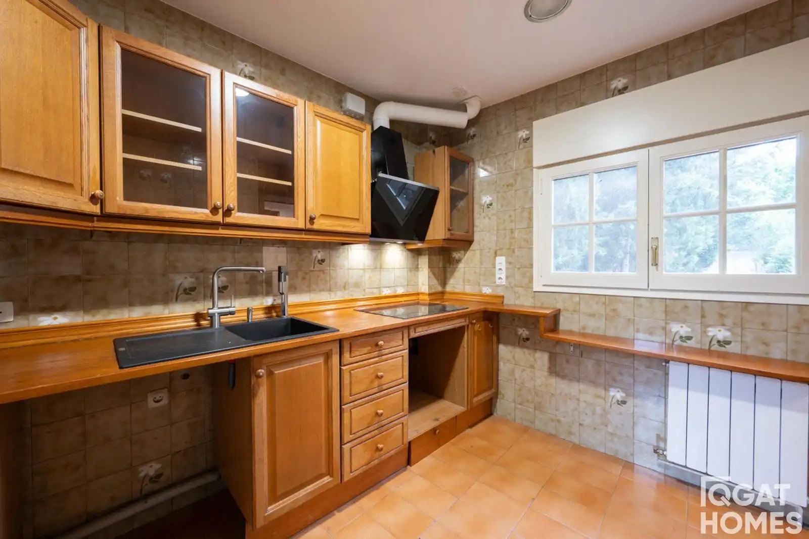 Cocina de Casa o chalet en venta en Sant Cugat del Vallès con Aire acondicionado, Calefacción y Terraza