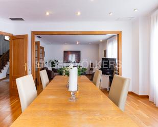 Dining room of Apartment to rent in  Valencia Capital  with Air Conditioner, Heating and Parquet flooring