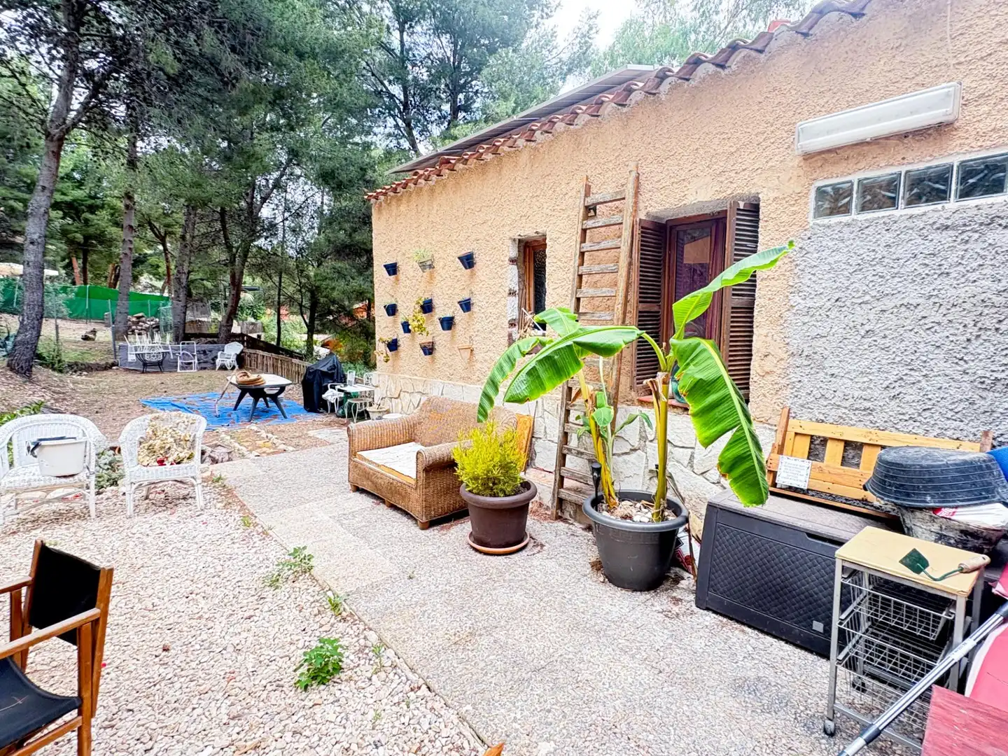 Jardín de Casa o chalet en venta en Tibi con Aire acondicionado, Calefacción y Jardín privado