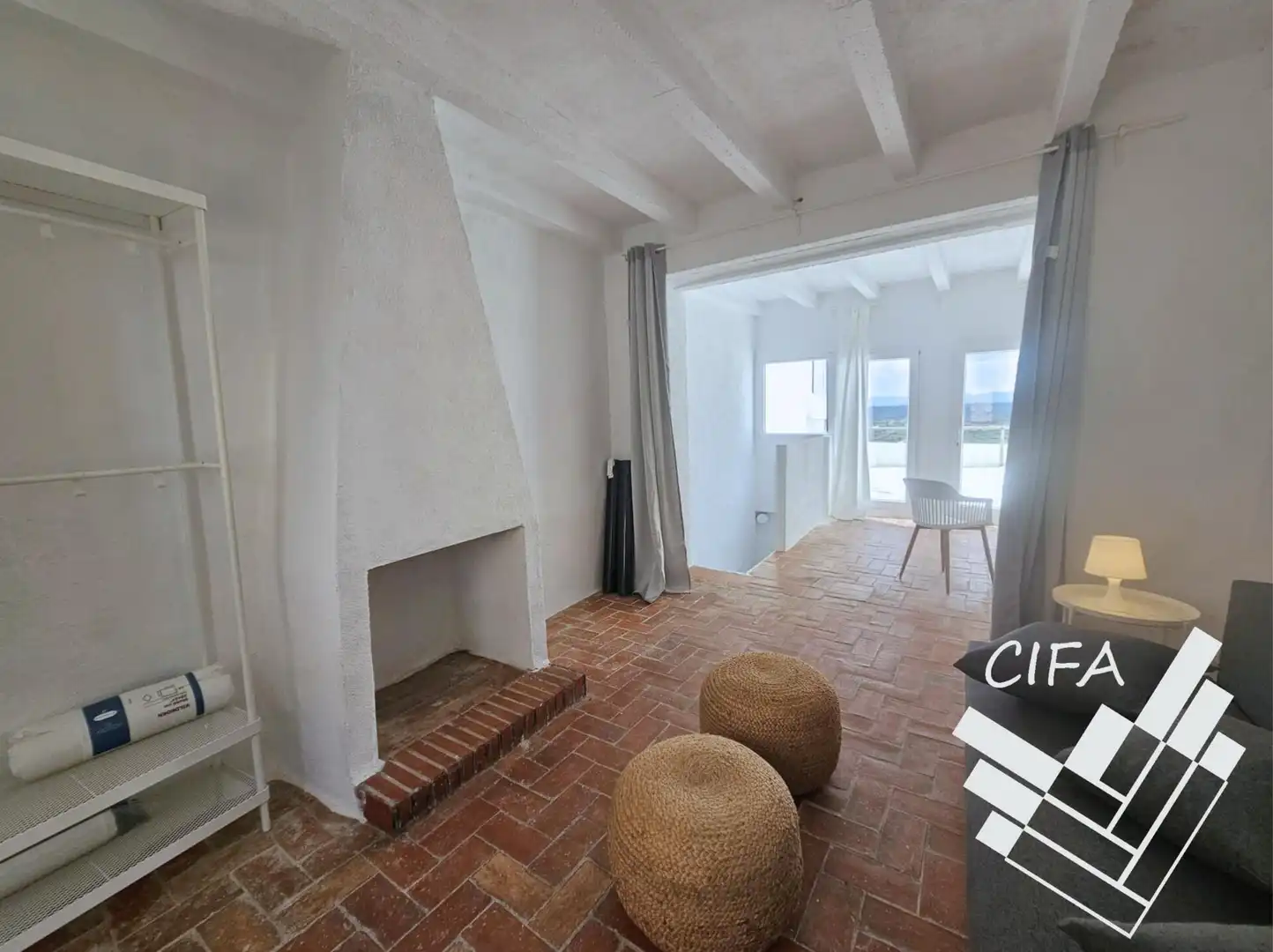 Sala de estar de Casa o chalet en venta en Canet lo Roig con Terraza y Amueblado