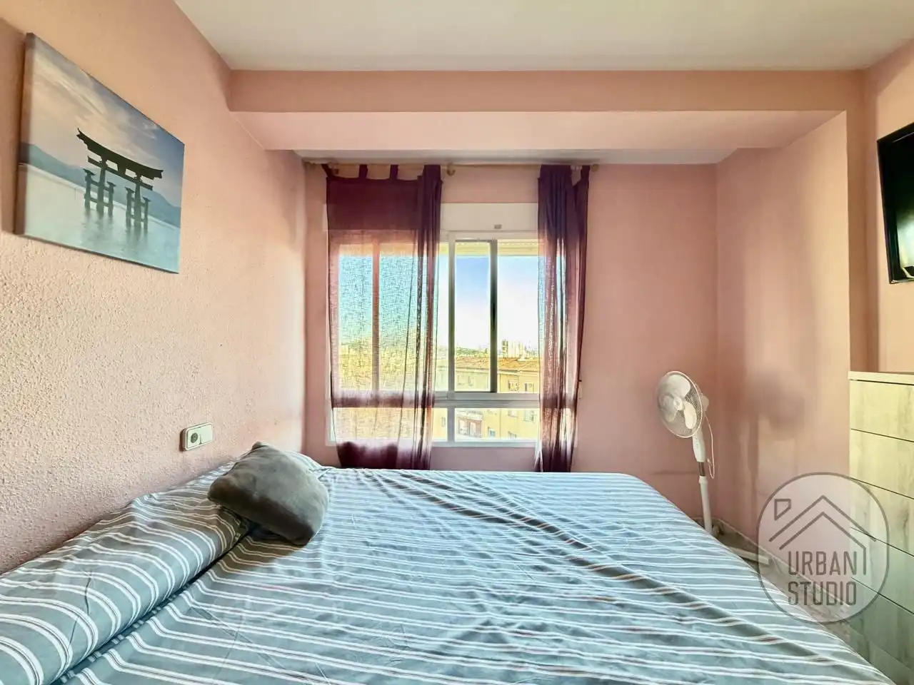 Bedroom of Flat for sale in Alicante / Alacant  with Air Conditioner and Furnished