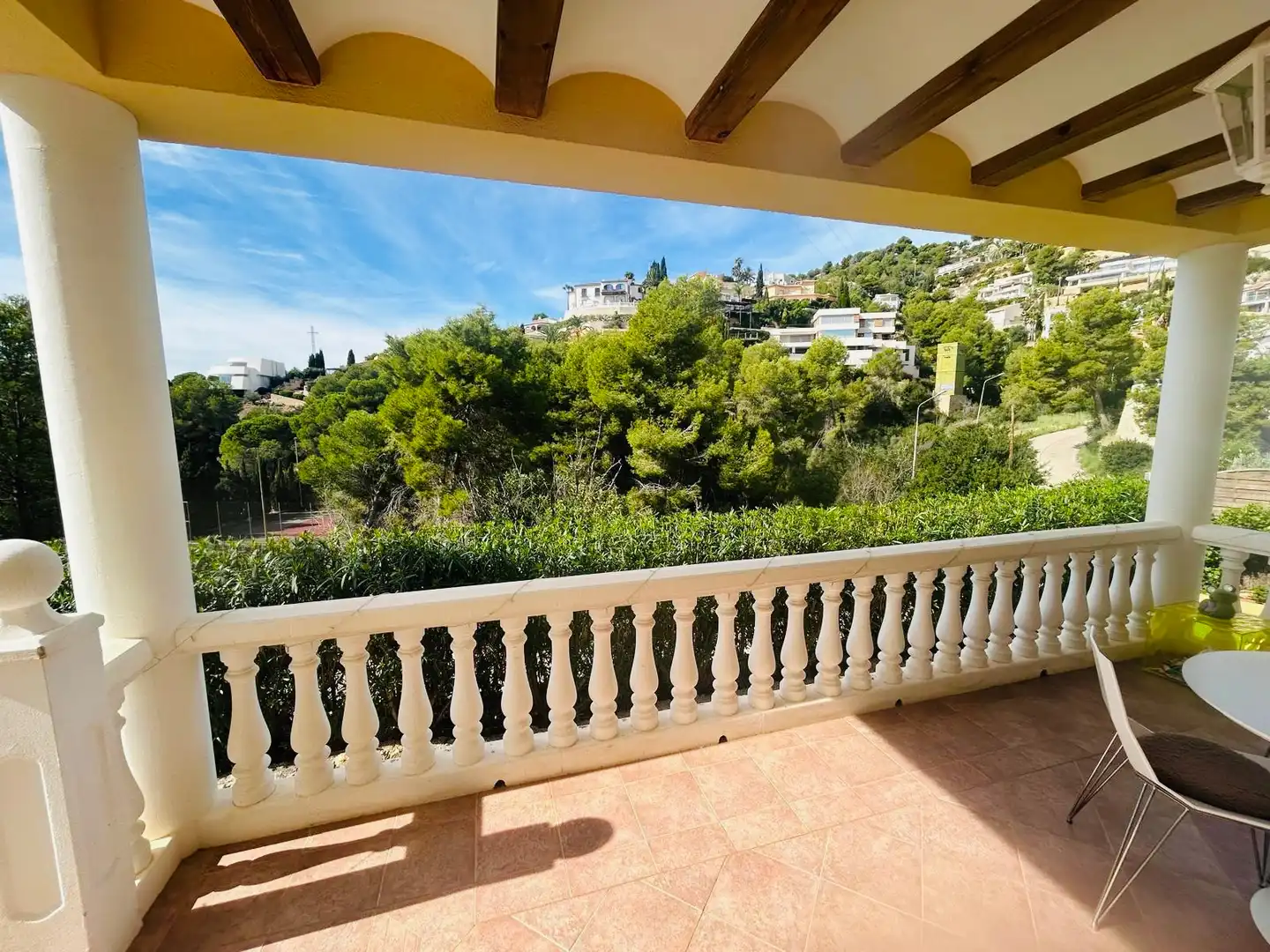 Exterior view of Houses for sale in Jávea / Xàbia  with Air Conditioner, Heating and Private garden