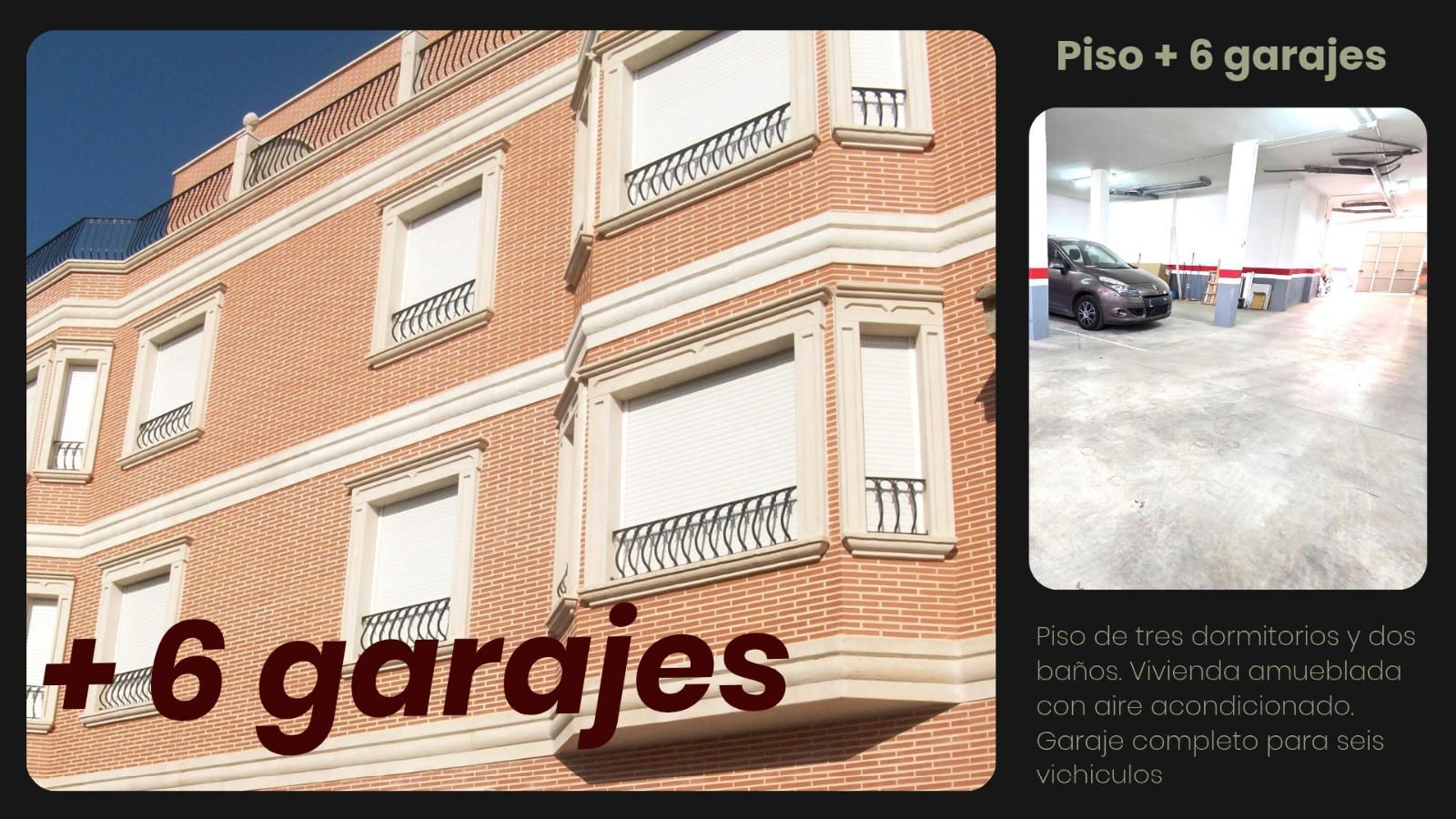 Vista exterior de Pis en venda en Calzada de Calatrava amb Aire condicionat, Calefacció i Terrassa