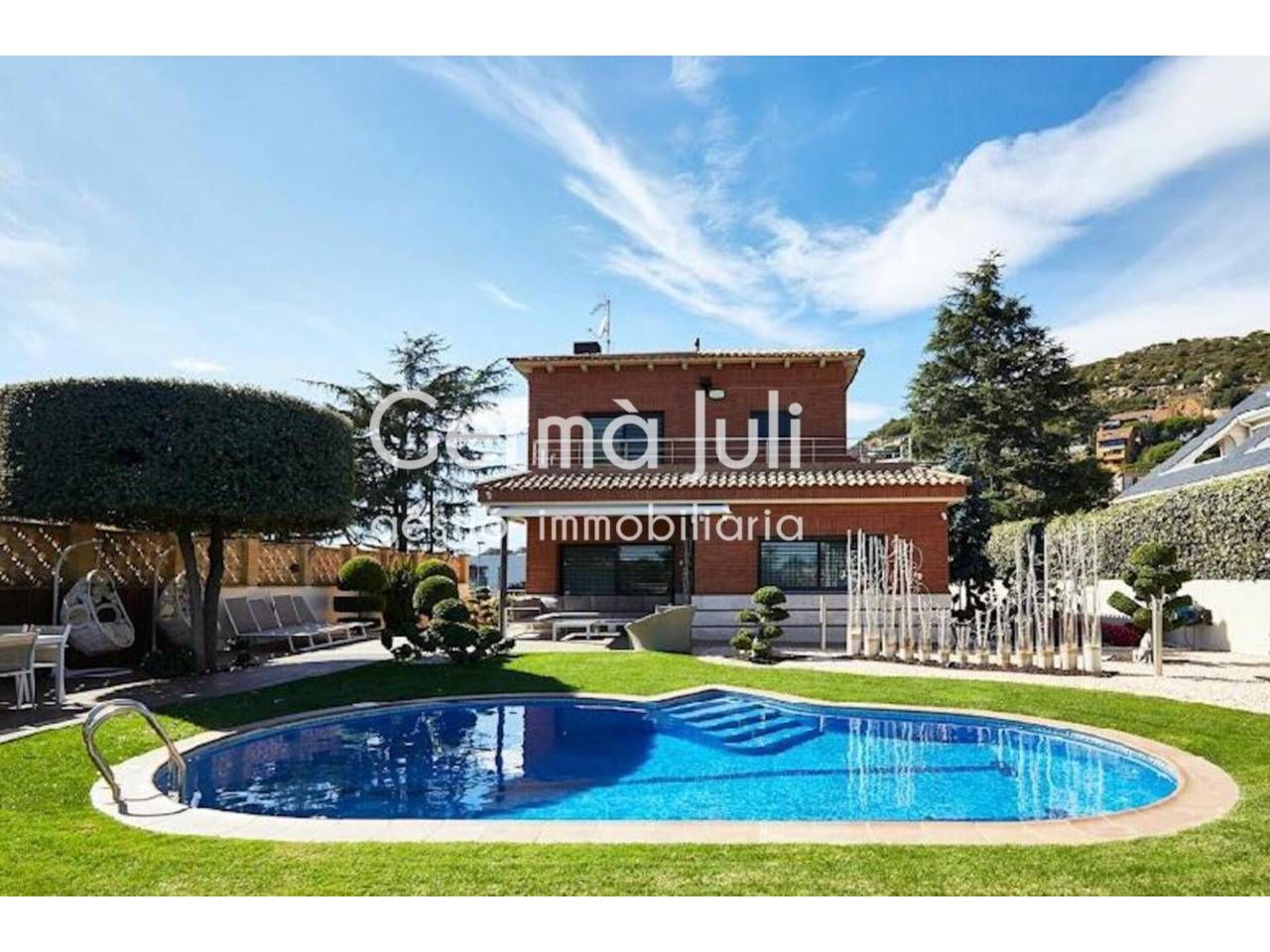 Garden of House or chalet for sale in Badalona  with Air Conditioner, Heating and Private garden