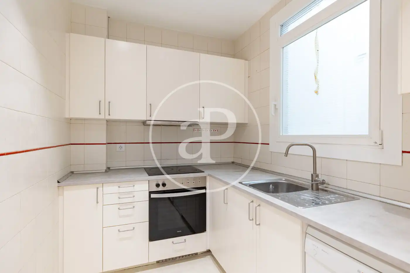 Küche von Wohnung zur Miete in Barcelona mit Klimaanlage, Heizung und Möbliert