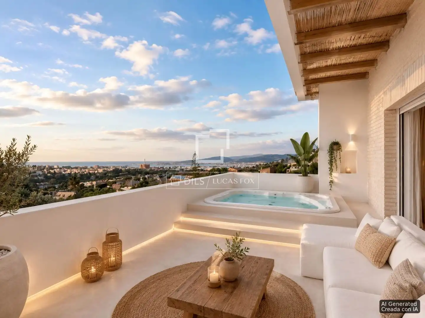 Terraza de Casa o chalet en venta en Sant Just Desvern con Aire acondicionado, Jardín privado y Terraza