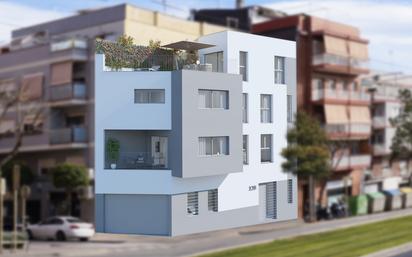 Vista exterior de Casa o xalet en venda en Cornellà de Llobregat amb Aire condicionat, Calefacció i Parquet