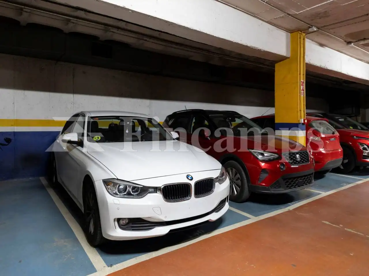Parking of Flat for sale in Sabadell  with Air Conditioner, Heating and Parquet flooring