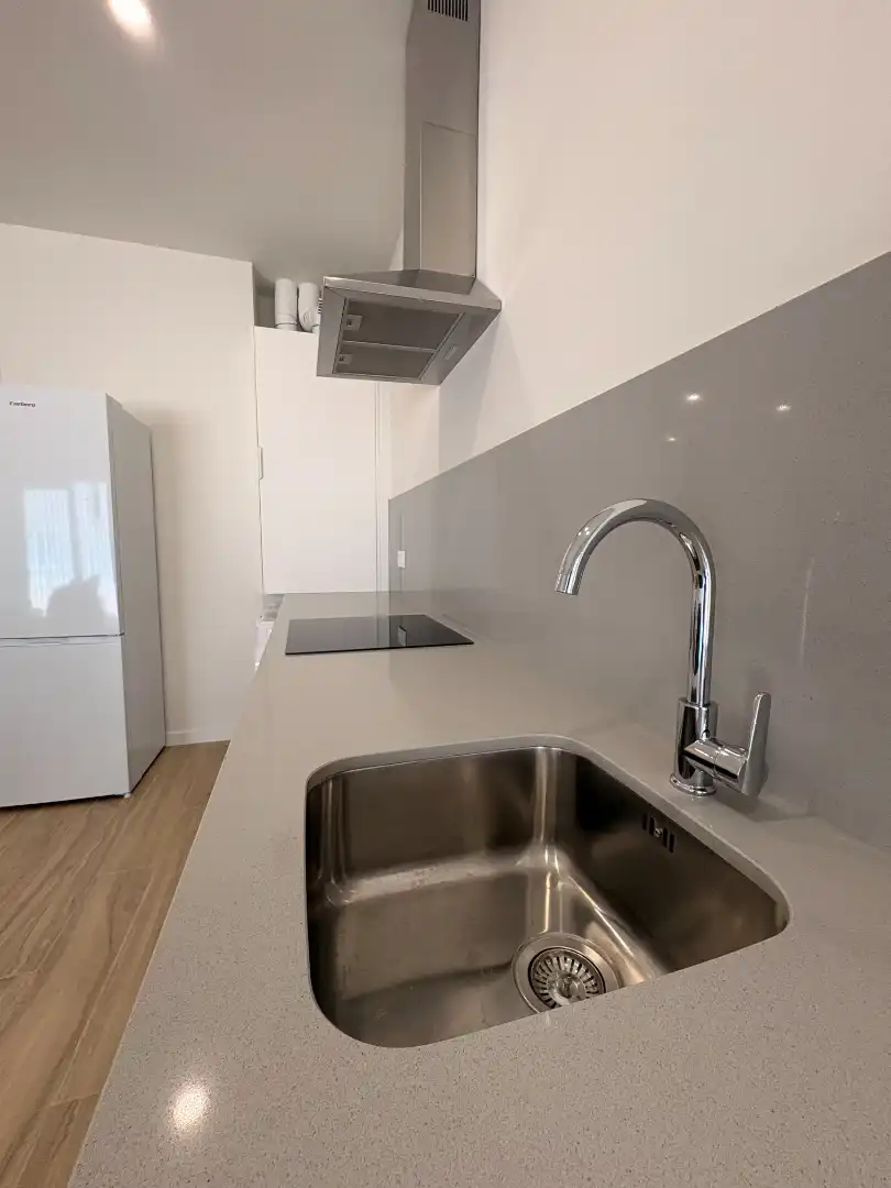 Cocina de Estudio de alquiler en Xàtiva con Amueblado, Horno y Lavadora