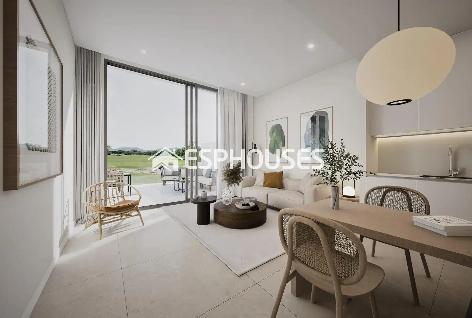 Casa a schiera con terrazza in vendita a Las Lomas de Rame - Bahía Bella, imagen 2