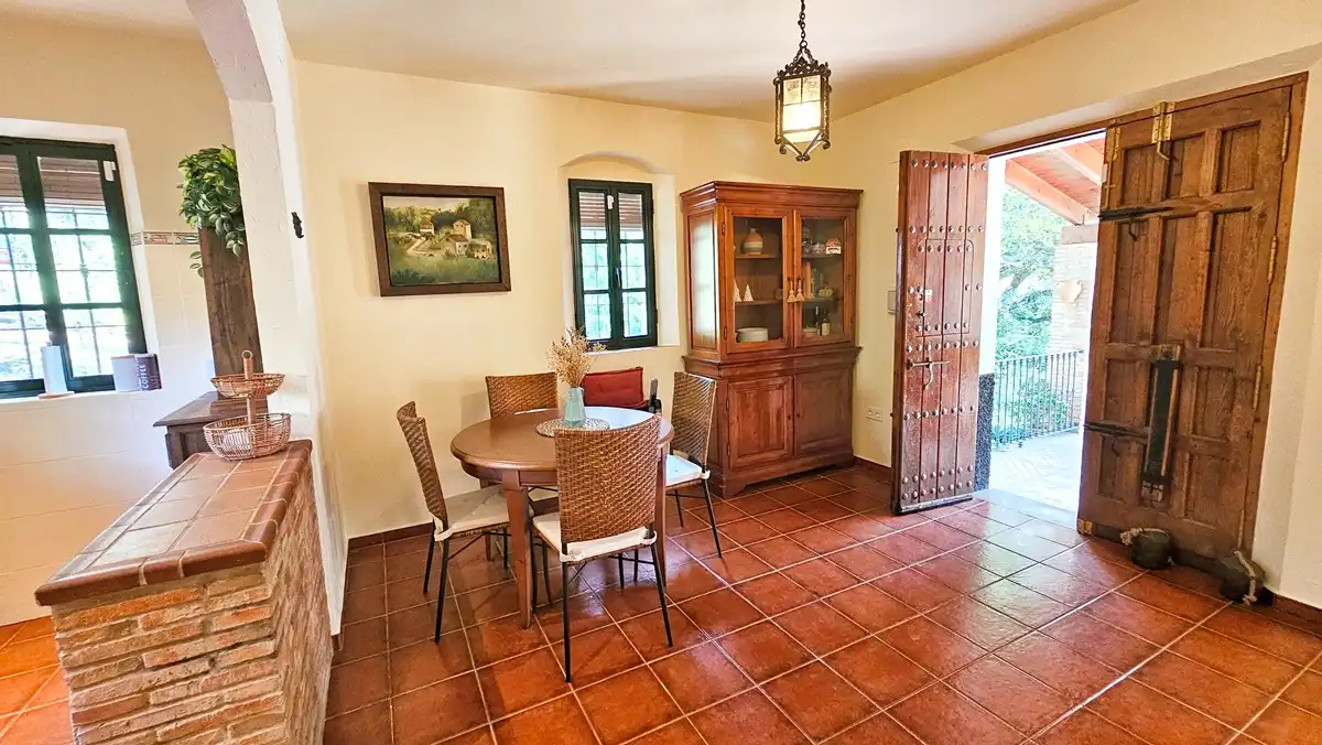 Comedor de Casa o chalet en venta en Santa Ana la Real con Jardín privado, Terraza y Trastero