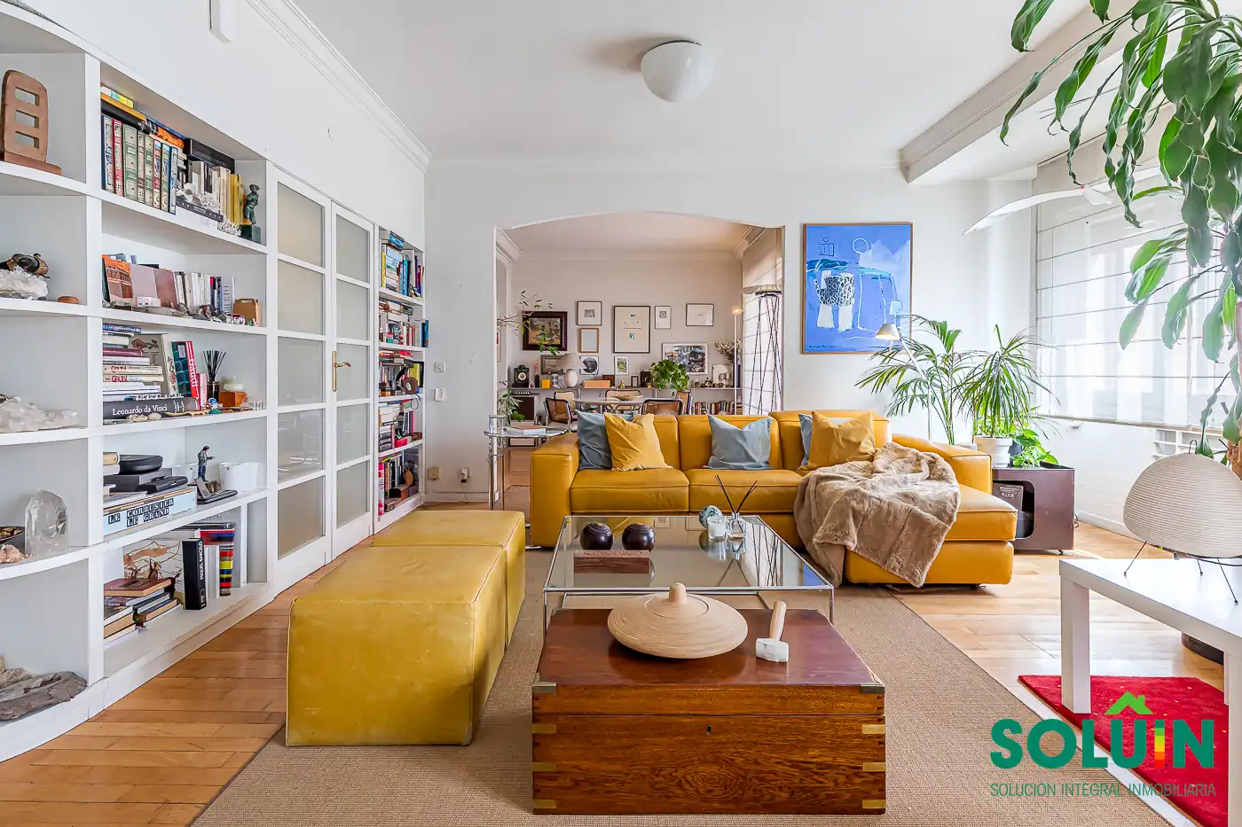 Sala de estar de Piso en venta en Madrid con Aire acondicionado, Calefacción y Parquet