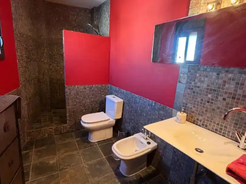 Badezimmer von Wohnung zur Miete in Cartaya mit Klimaanlage, Abstellraum und Möbliert