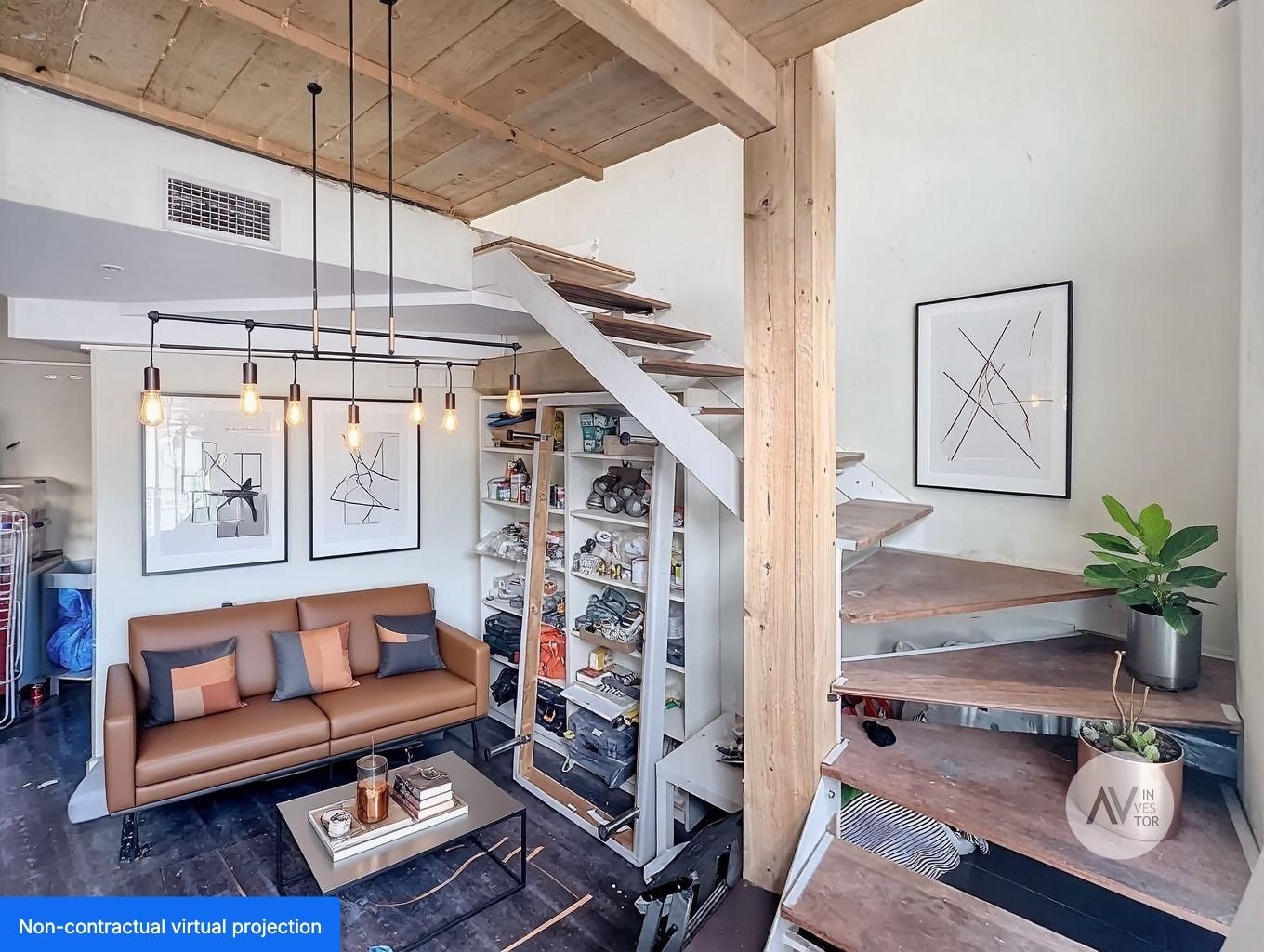 Sala d'estar de Planta baixa en venda en  Barcelona Capital