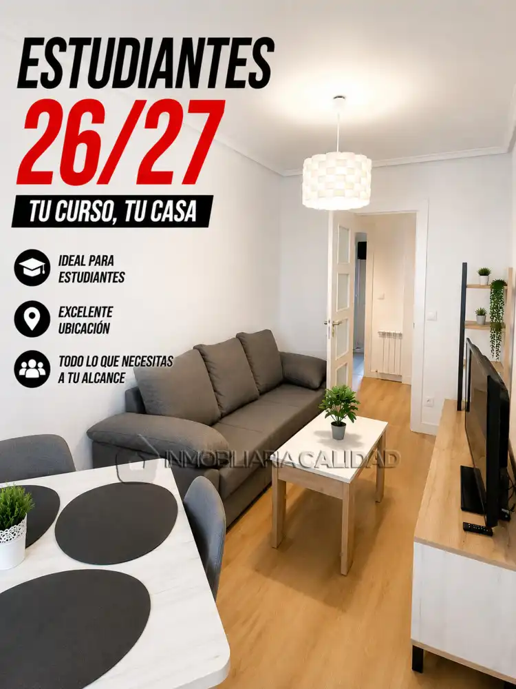 Sala de estar de Piso de alquiler en Burgos con Calefacción