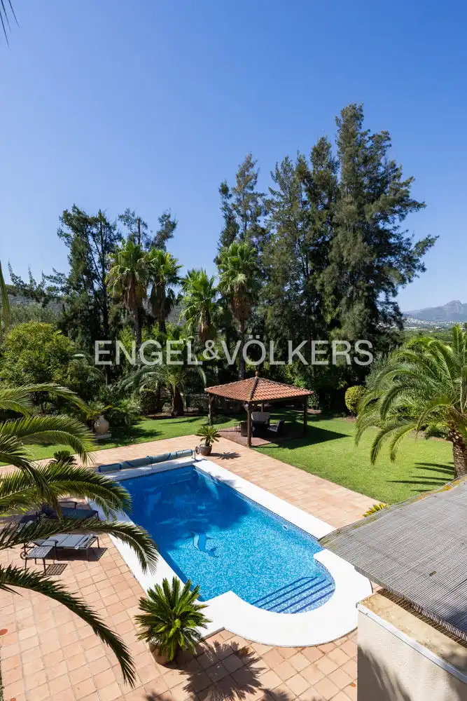 Garden of Houses for sale in Pedreguer  with Air Conditioner, Heating and Private garden