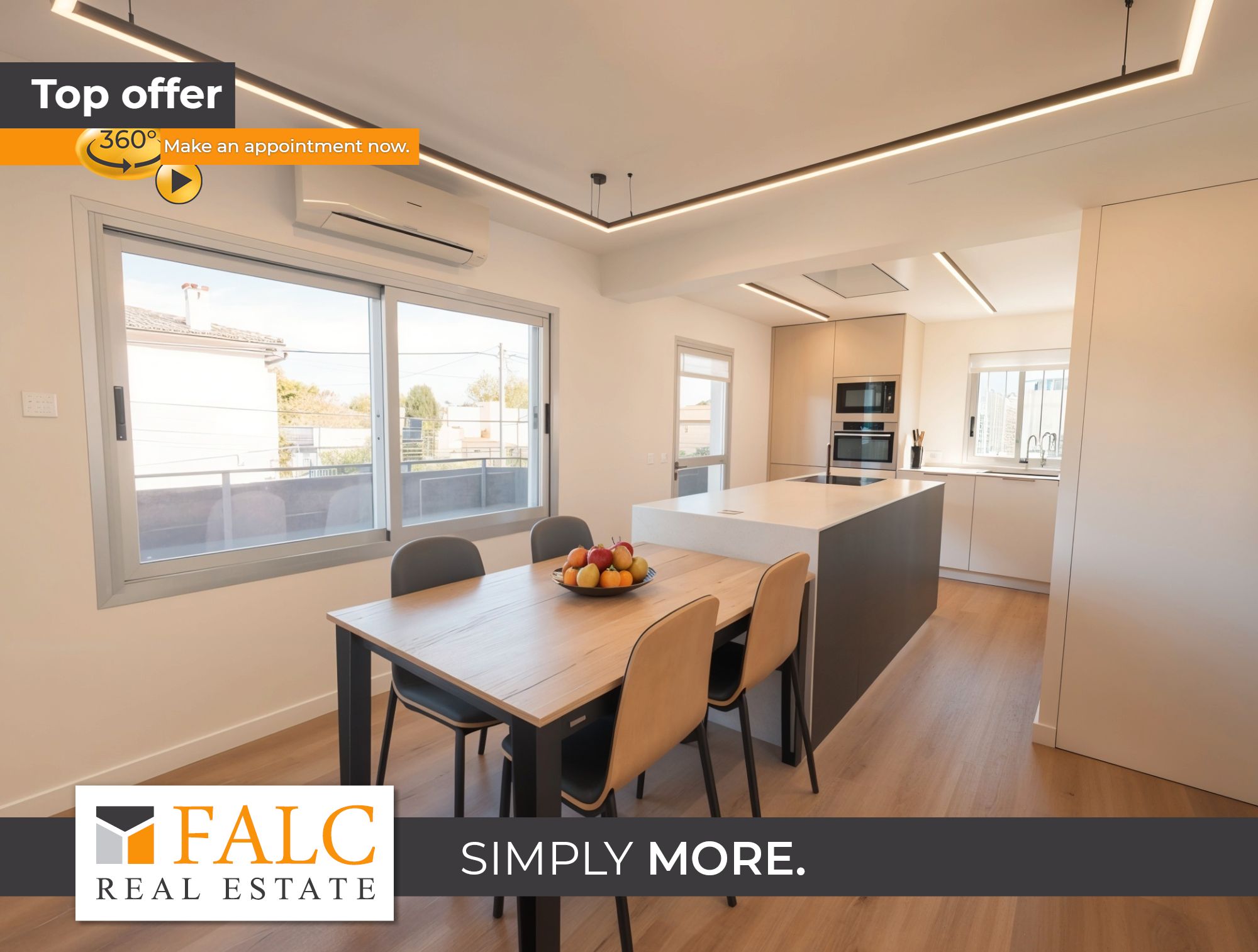 Cocina de Apartamento de alquiler en  Palma de Mallorca con Jardín privado