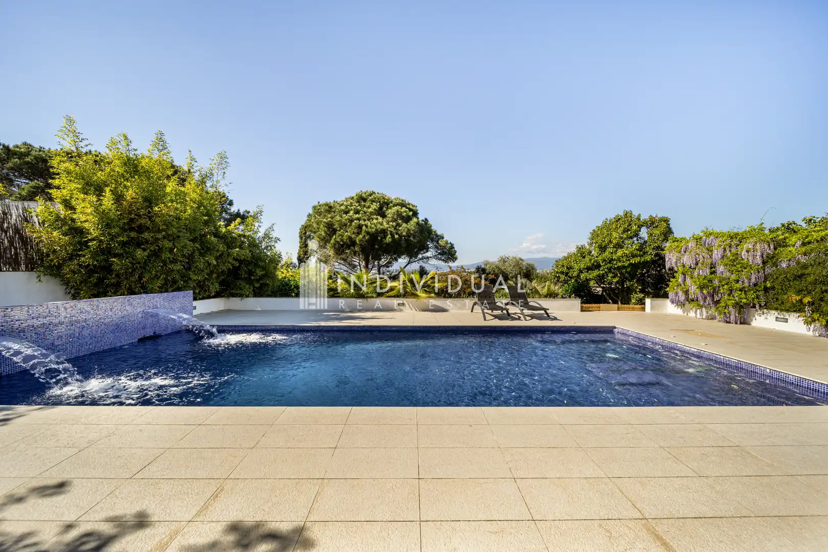 Piscina de Casa o xalet en venda en Vallromanes amb Aire condicionat, Calefacció i Jardí privat