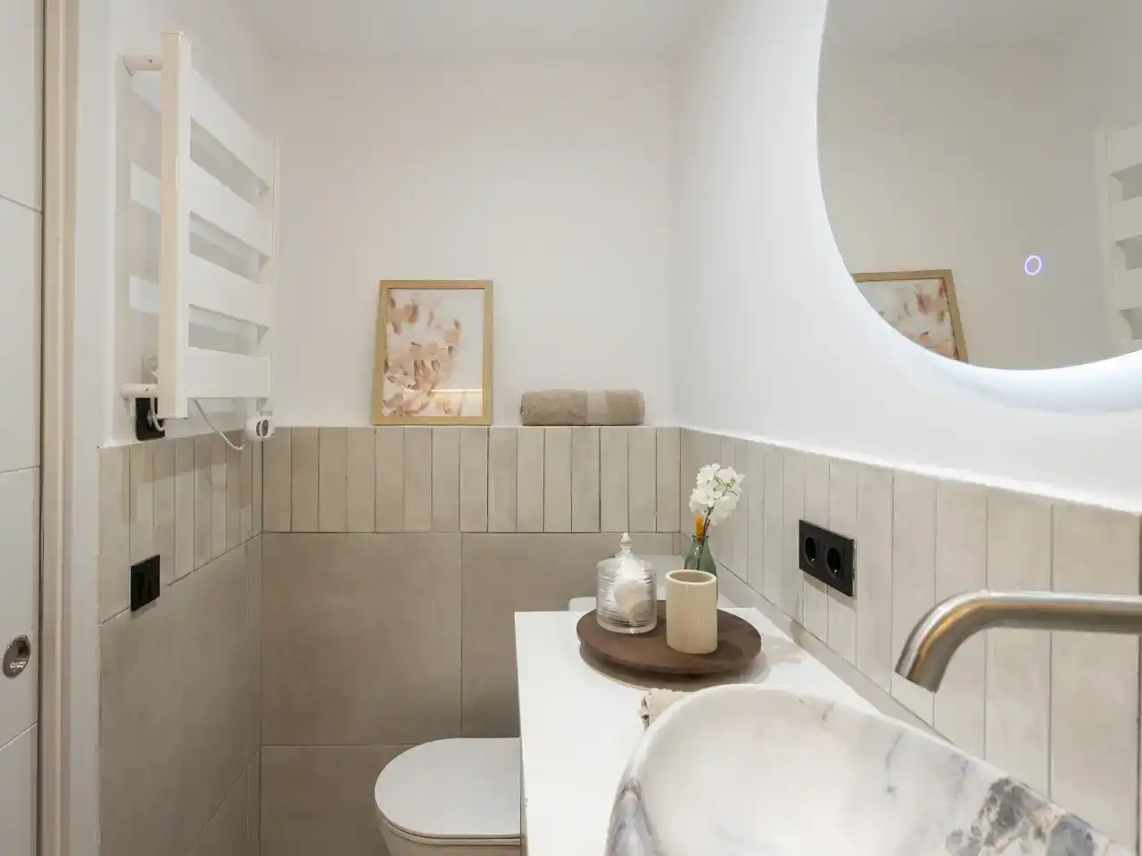 Baño de Casa o chalet en venta en Badalona con Aire acondicionado y Balcón