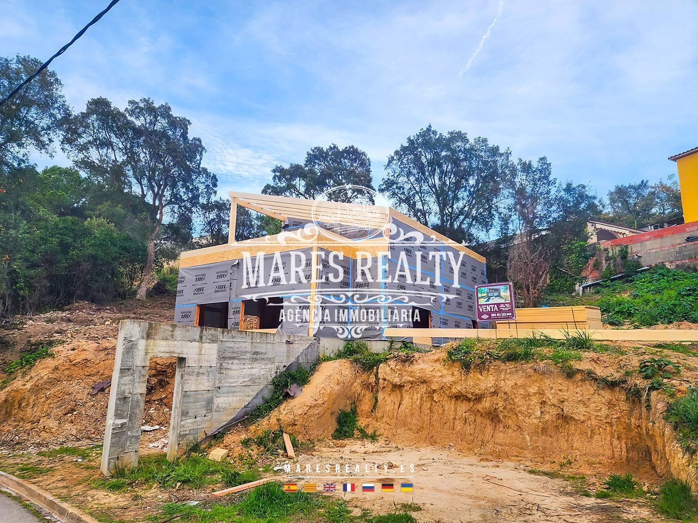 Exterior view of House or chalet for sale in Lloret de Mar  with Private garden and Terrace