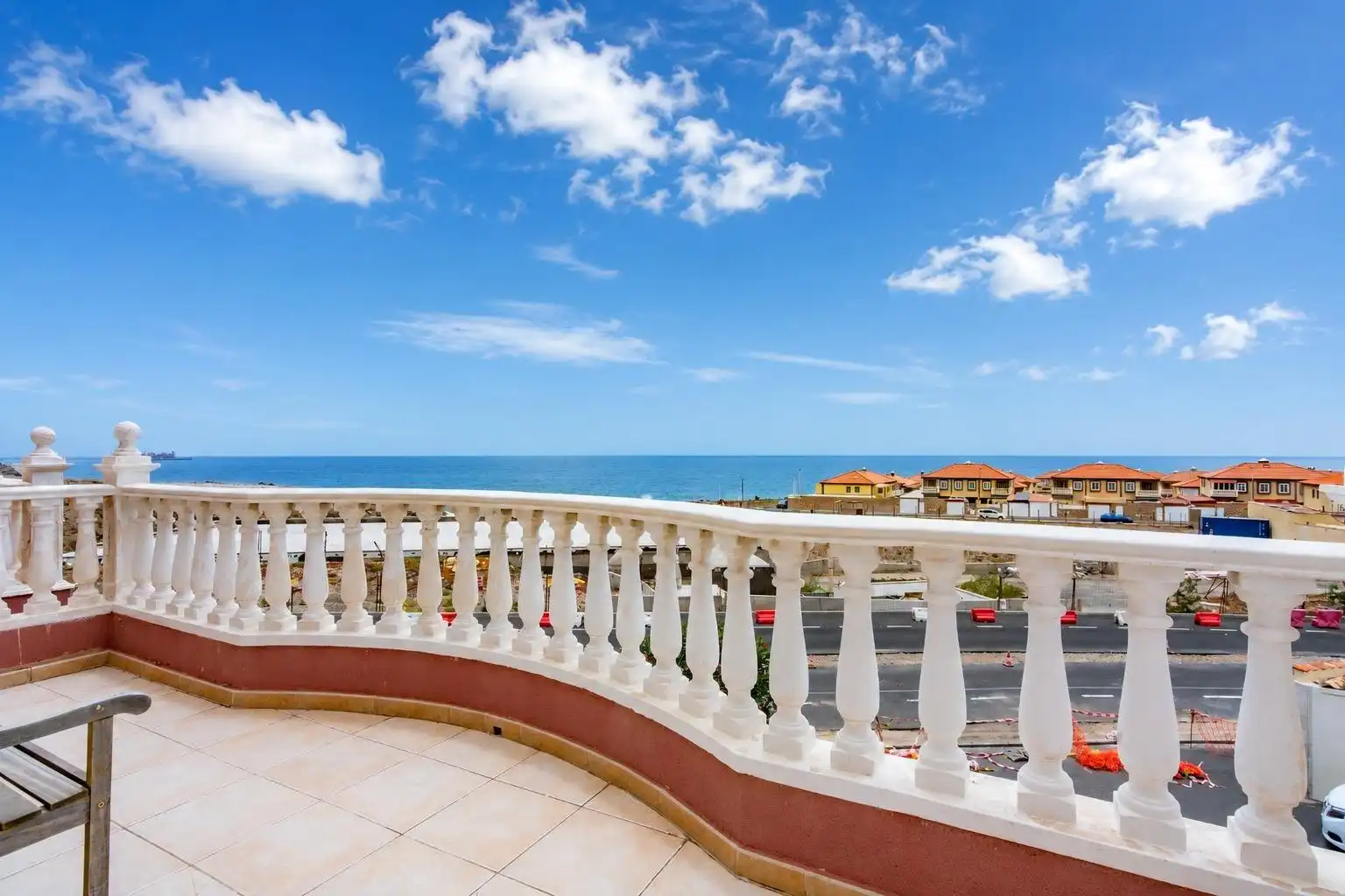 Terraza de Casa adosada de alquiler en Granadilla de Abona con Jardín privado, Terraza y Balcón