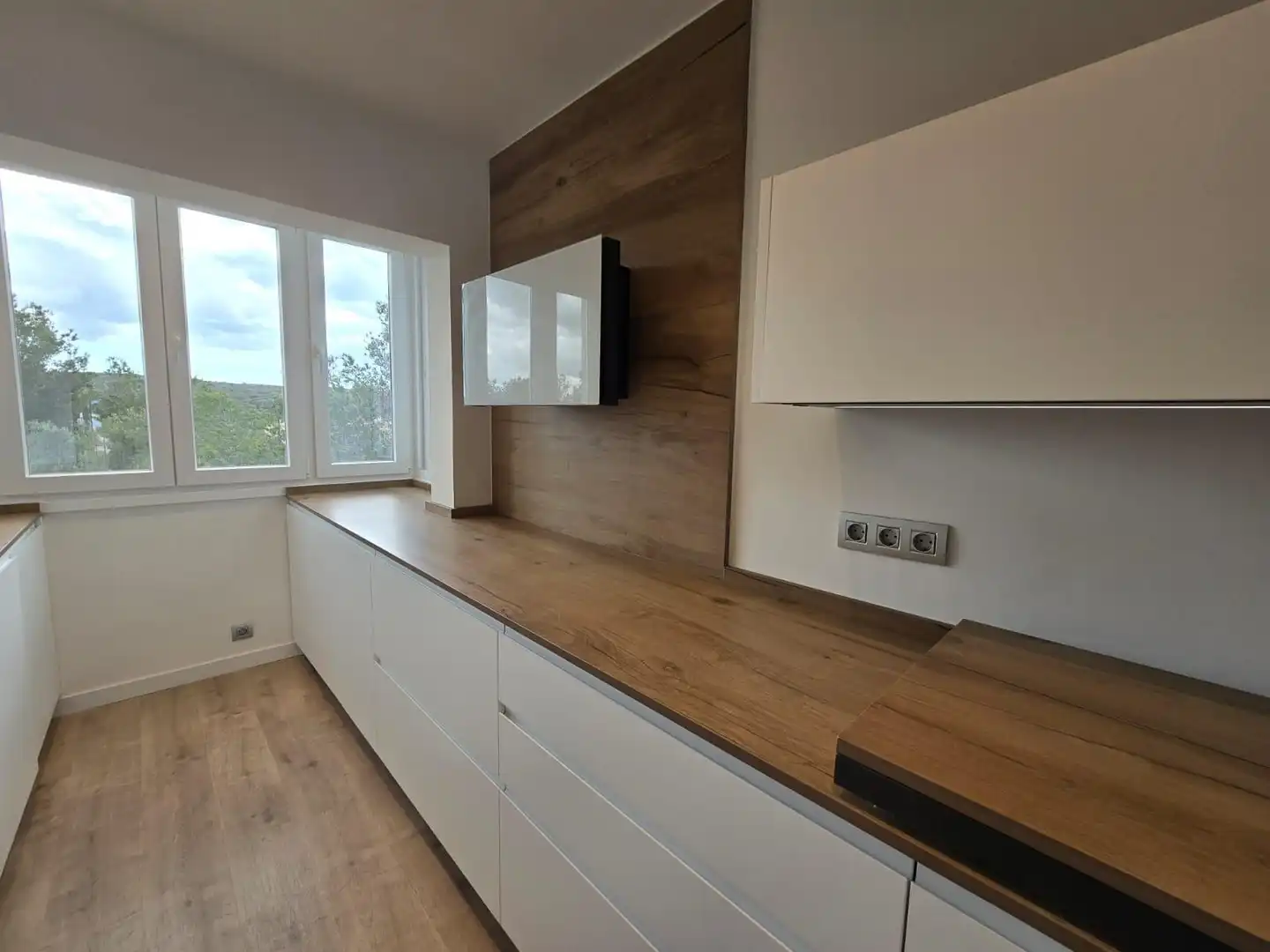 Kitchen of Flat for rent in Llucmajor  with Air Conditioner, Parquet flooring and Terrace