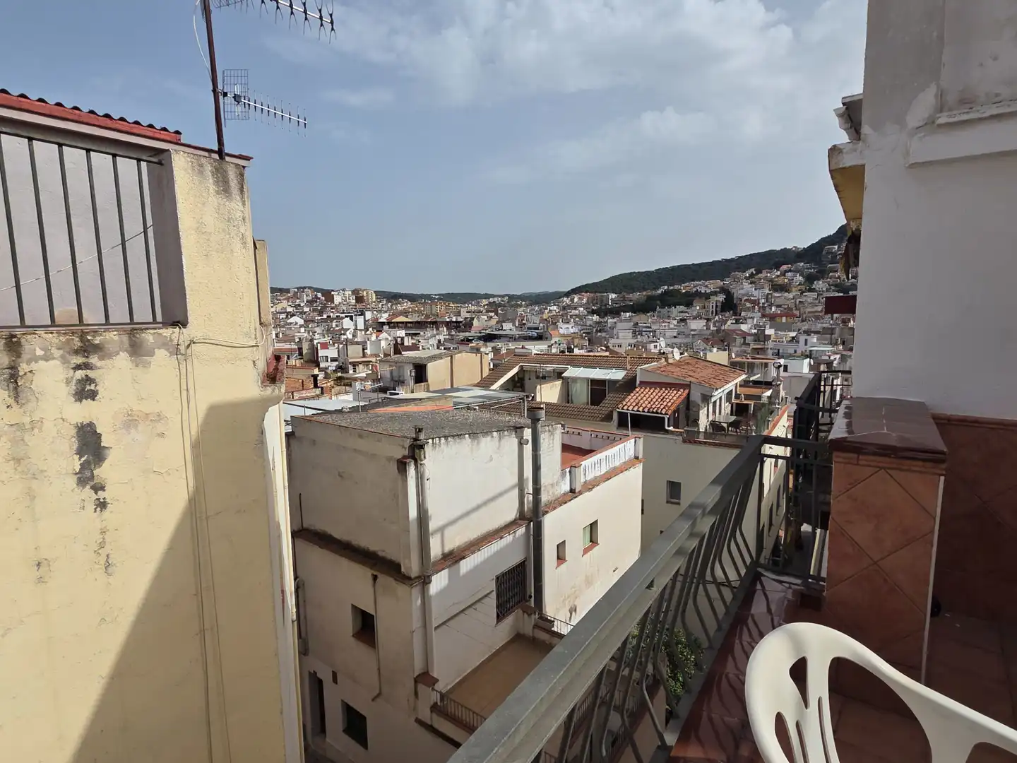Terraza de Ático de alquiler en Blanes con Terraza, Amueblado y Lavadora