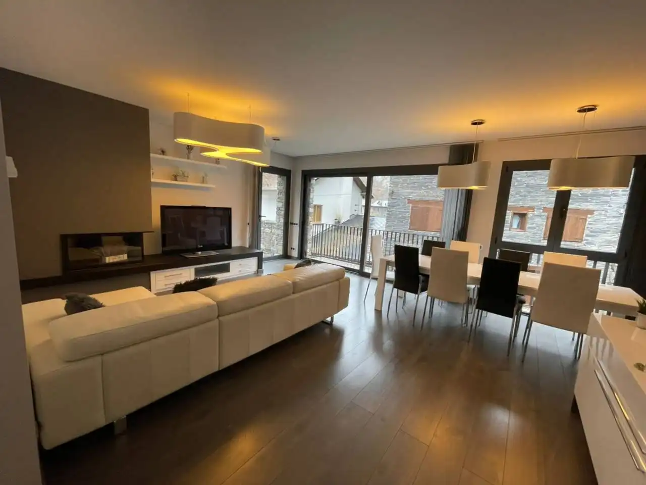 Vista exterior de Casa o chalet en venta en Vall de Cardós con Jardín privado, Parquet y Terraza