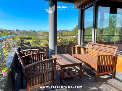 Terrace of Duplex for sale in Gijón   with Private garden, Terrace and Storage room