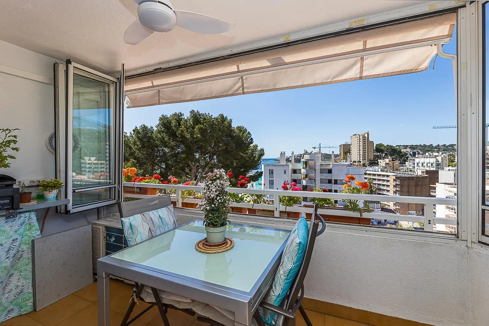 Terrassa de Apartament en venda en  Palma de Mallorca amb Calefacció, Terrassa i Balcó