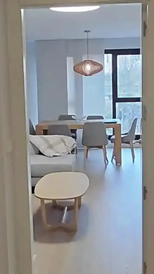 Wohnzimmer von Wohnung zum Verkauf in Oleiros mit Heizung, Privatgarten und Parkett