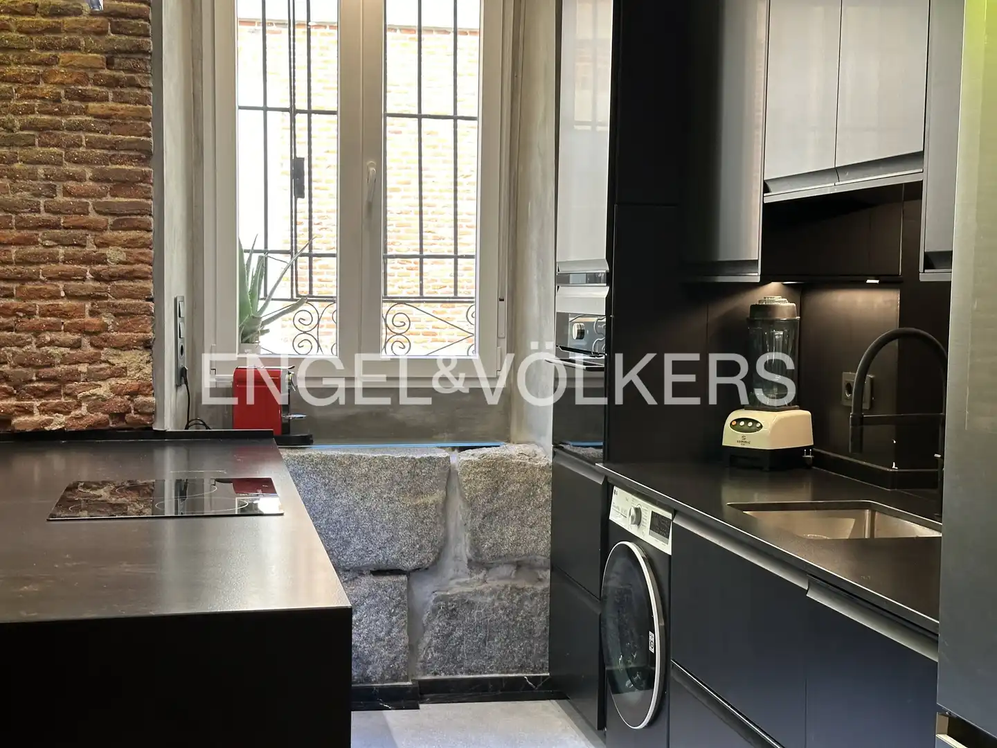 Kitchen of Flat for rent in Madrid  with Heating