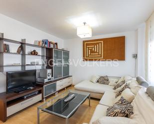 Living room of Apartment to rent in  Valencia Capital  with Air Conditioner and Balcony