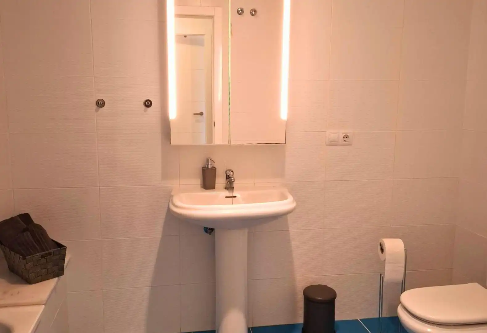 Bathroom of Flat for rent in El Verger  with Air Conditioner, Heating and Terrace
