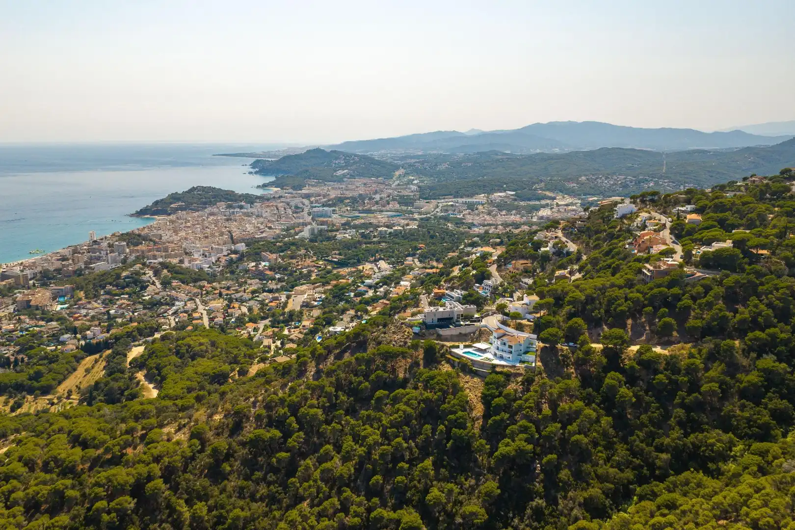 Vista exterior de Casa o chalet en venta en Lloret de Mar con Calefacción, Jardín privado y Terraza