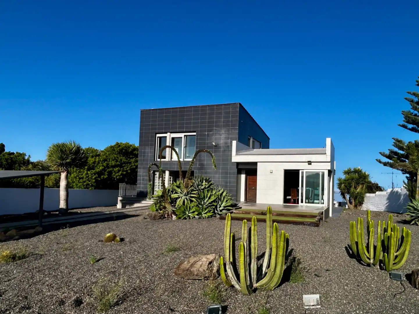 Vista exterior de Casa o chalet en venta en Santa Brígida con Aire acondicionado, Calefacción y Jardín privado