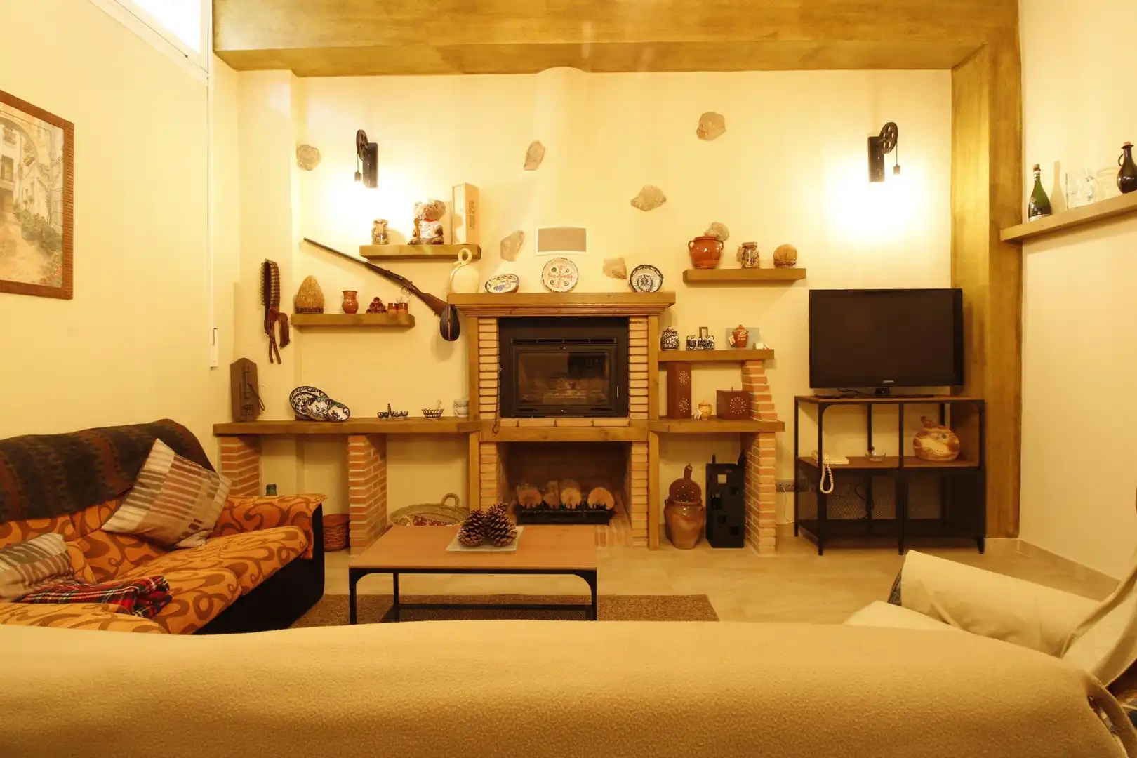 Living room of Detached homes for sale in Collado Villalba  with Heating, Private garden and Storage room