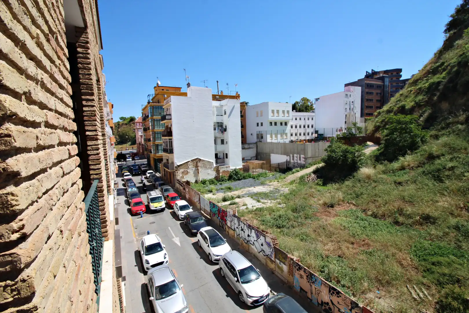 Vista exterior de Piso en venta en Huelva con Amueblado y Balcón