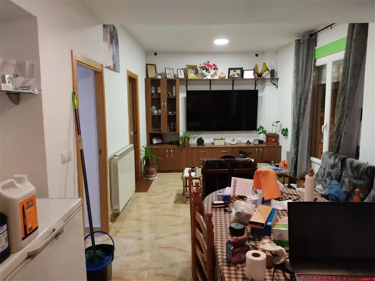 Sala de estar de Casa adosada en venta en Baza con Aire acondicionado y Balcón