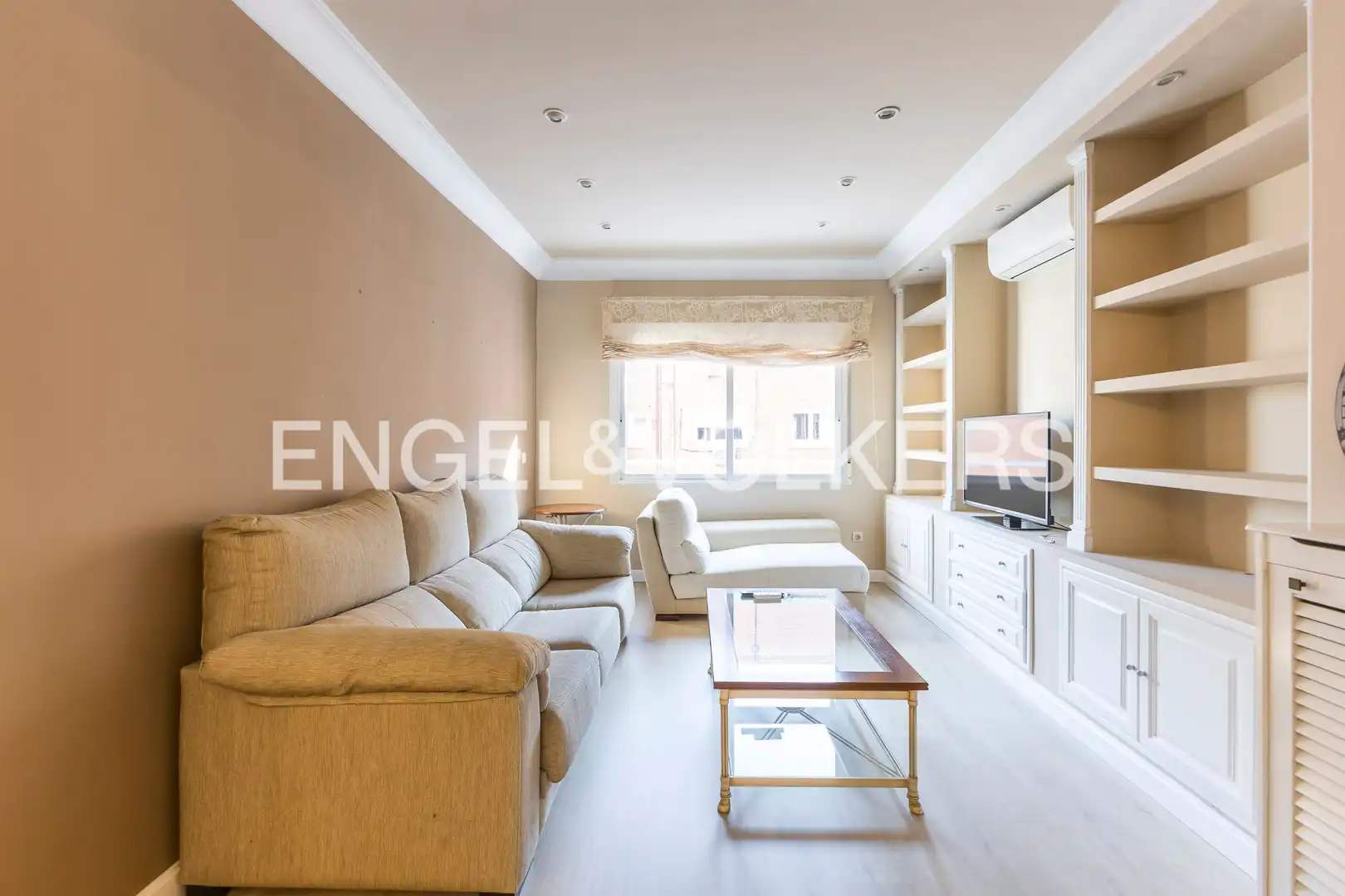 Sala de estar de Piso de alquiler en Madrid con Aire acondicionado y Calefacción