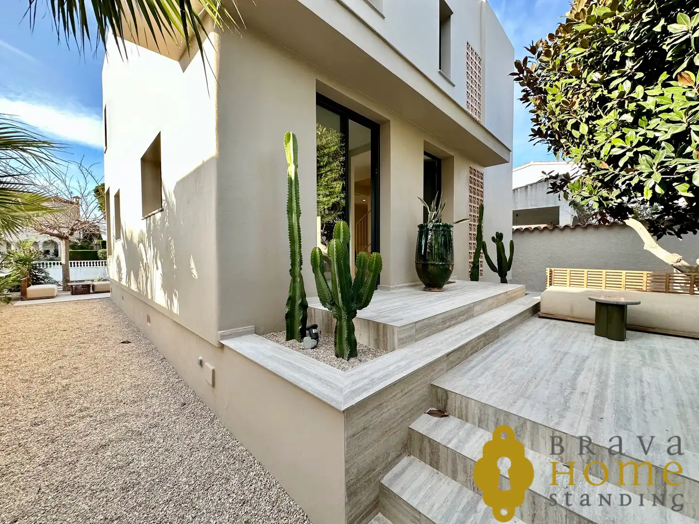 Terraza de Casa o chalet en venta en Empuriabrava con Aire acondicionado, Jardín privado y Terraza