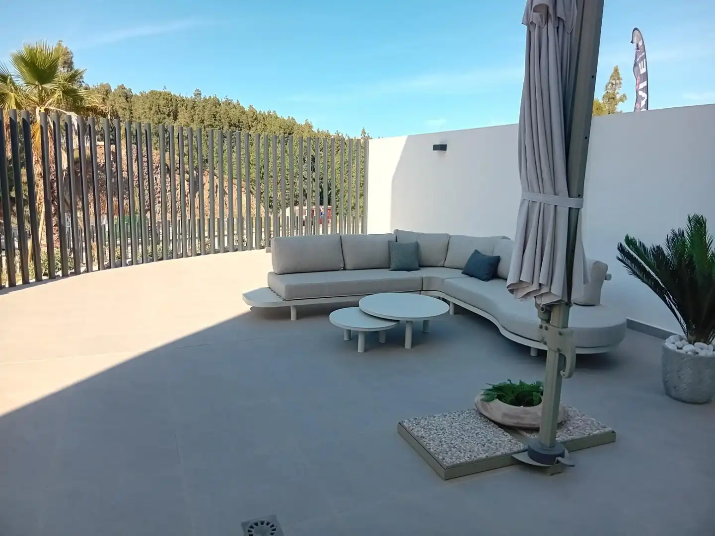 Terraza de Piso en venta en Mijas con Aire acondicionado, Jardín privado y Terraza