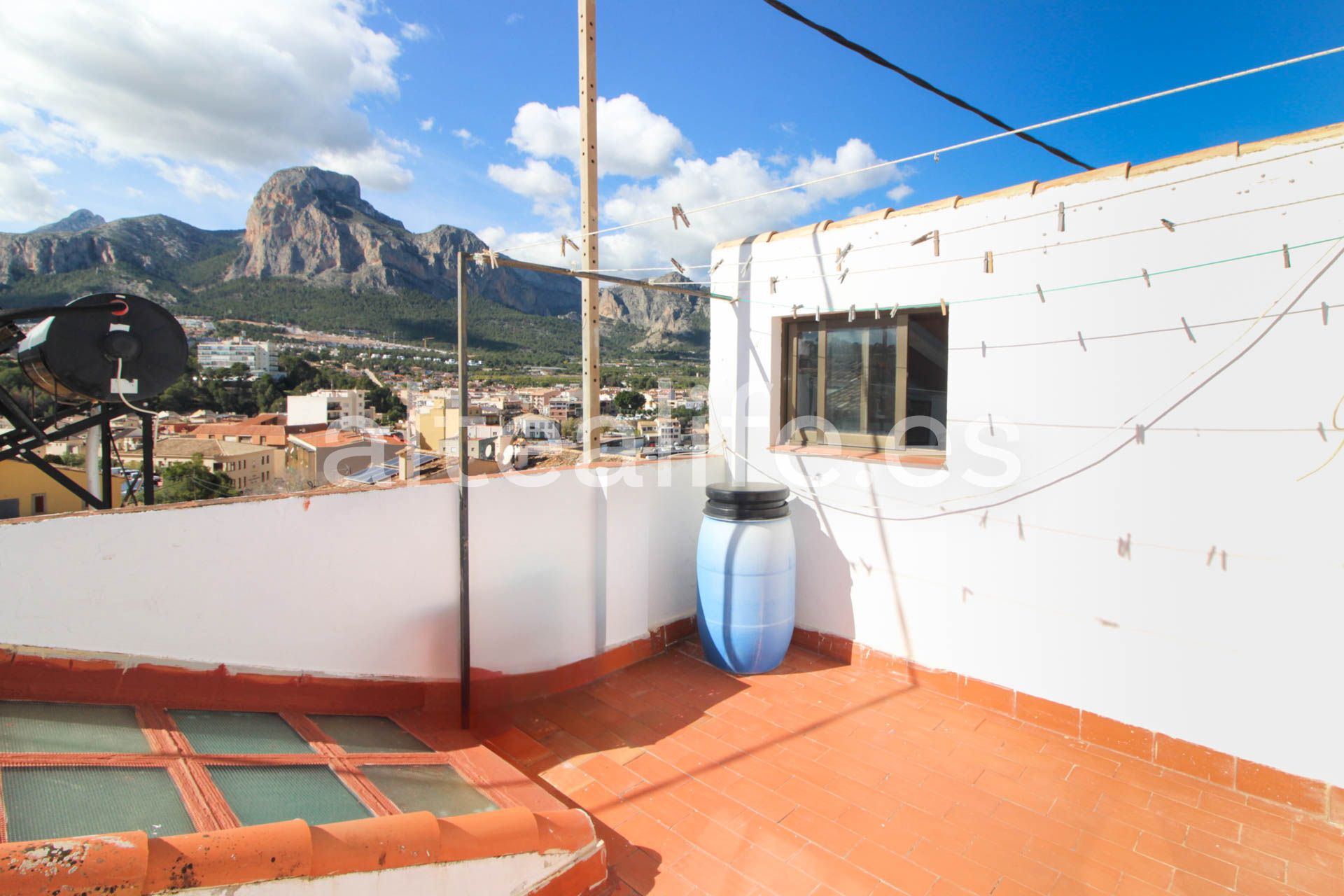 Vista exterior de Finca rústica en venta en Polop con Aire acondicionado, Calefacción y Terraza