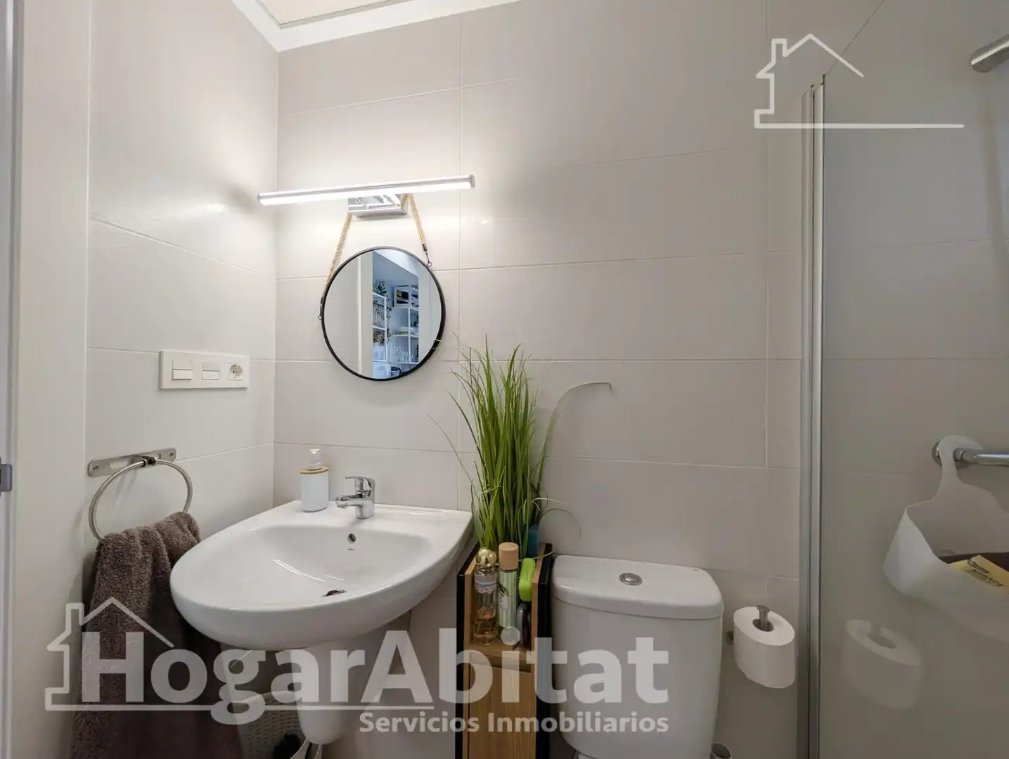 Baño de Casa adosada en venta en Santa Pola con Aire acondicionado, Calefacción y Terraza