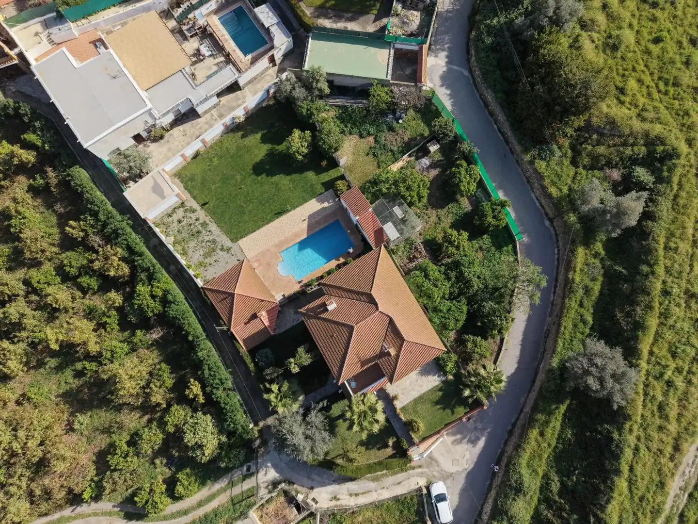 Vista exterior de Casa o xalet en venda en Órgiva amb Aire condicionat, Calefacció i Jardí privat