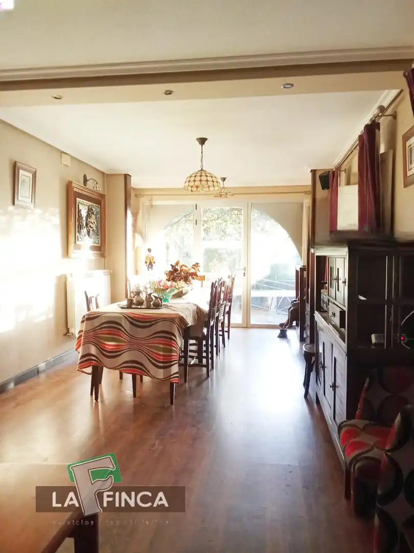 Dining room of Houses for sale in Muros de Nalón  with Heating, Parquet flooring and Terrace